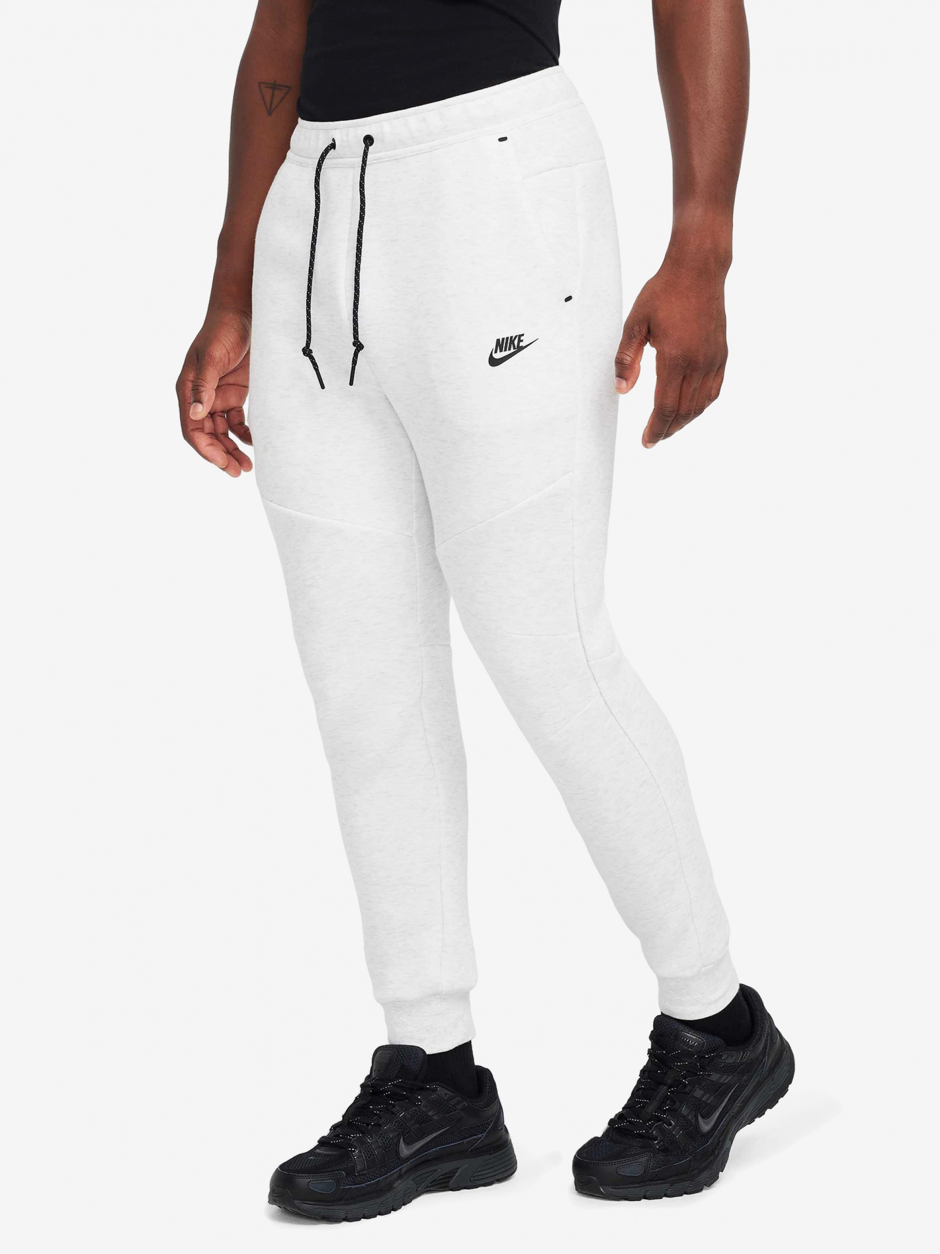 Pantalones Nike Tech Fleece Slim Fit Grises Para Hombre