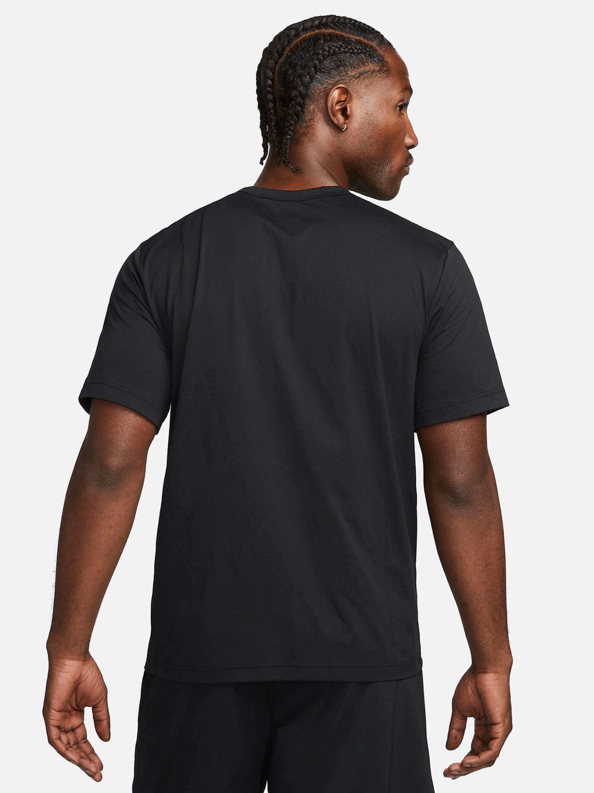 Camiseta de Entrenamiento Nike Hyverse Dri-FIT UV Negra Para Hombre