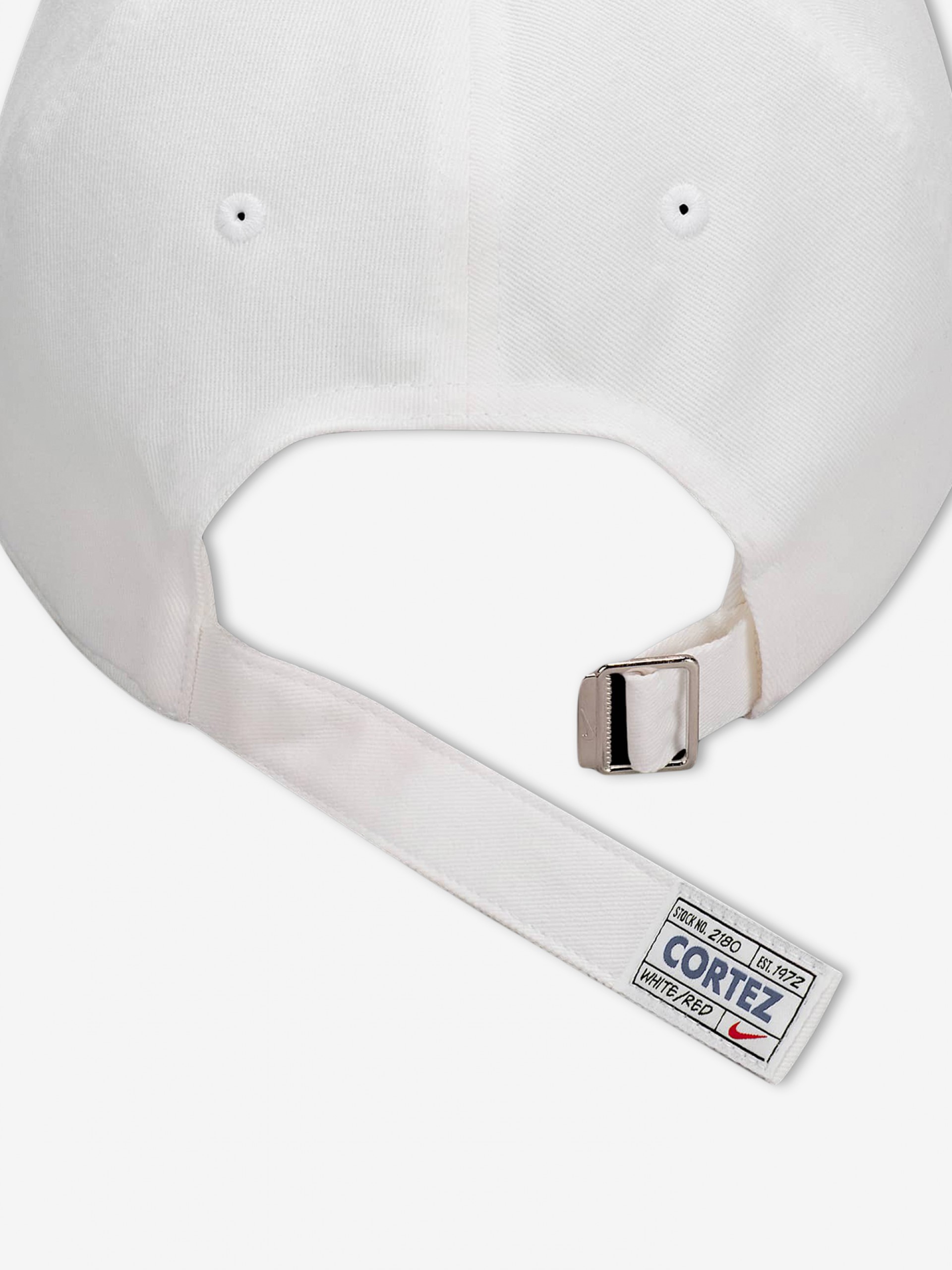 Nike Club Unstructured Cortez Patch White Cap