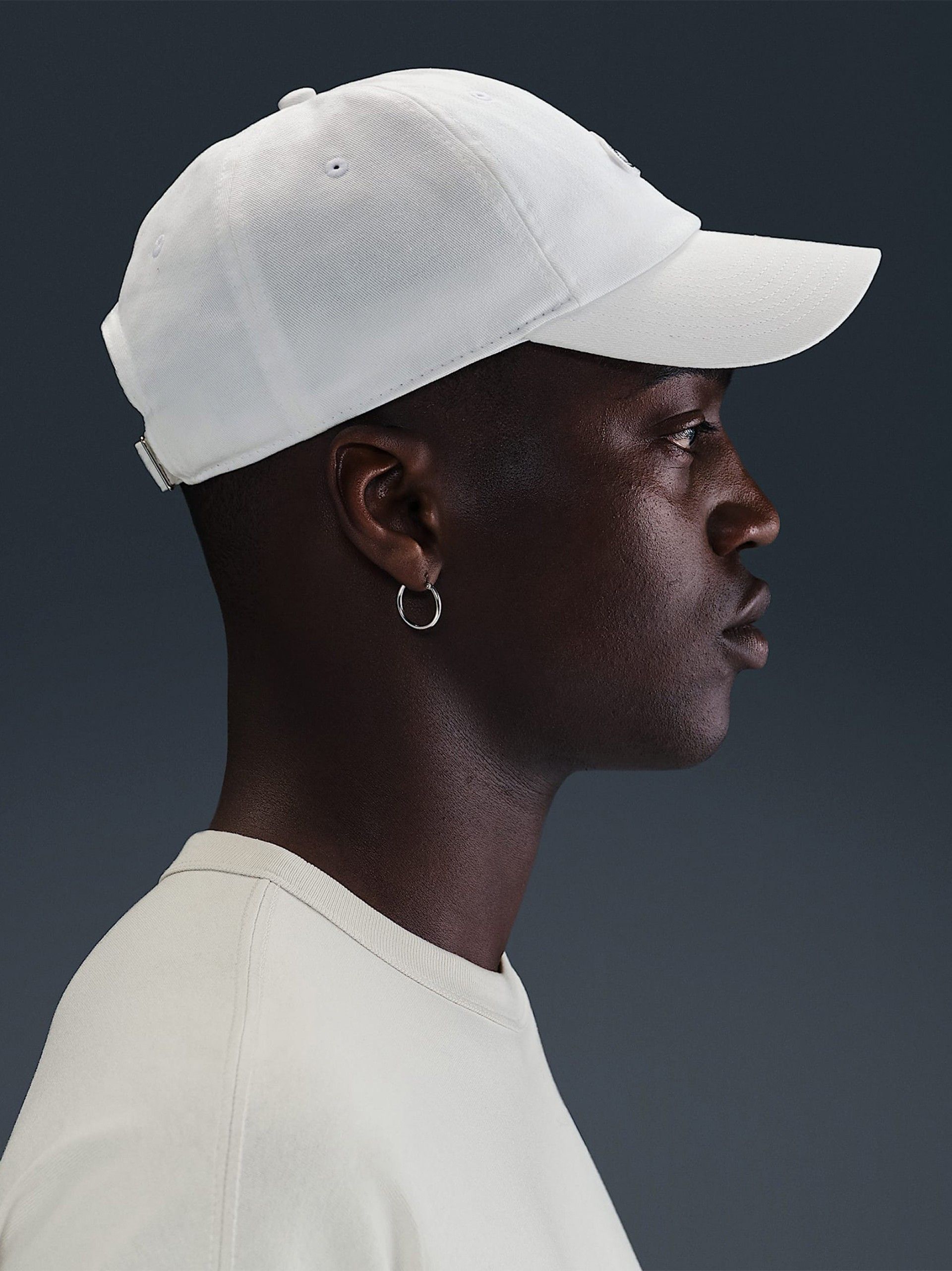 Nike Club Unstructured Cortez Patch White Cap