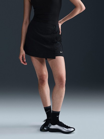 Saia-calo Nike Sportswear Essential Woven Preta Para Mulher