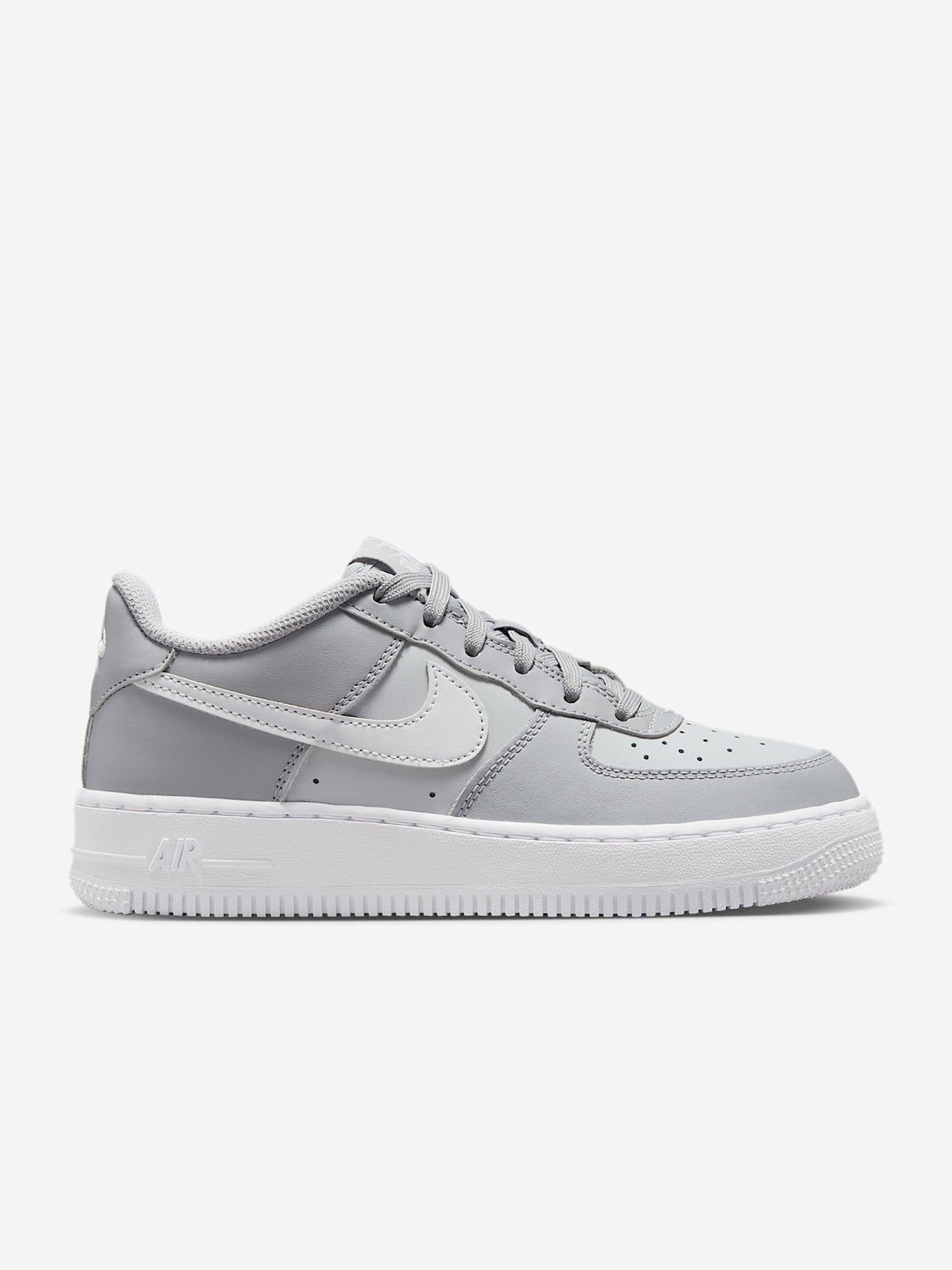 Zapatillas Nike Air Force 1 Grises Júnior