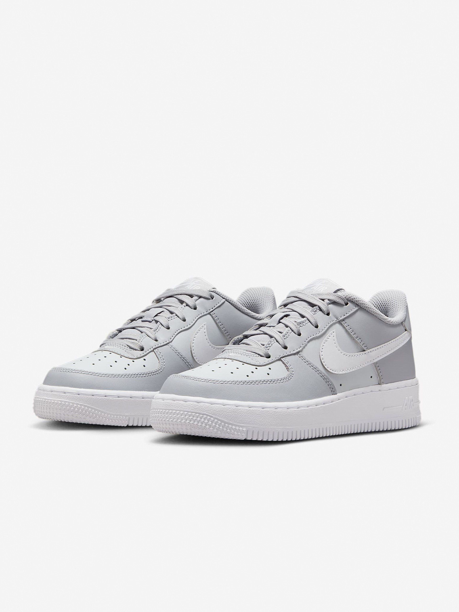 Zapatillas Nike Air Force 1 Grises Júnior