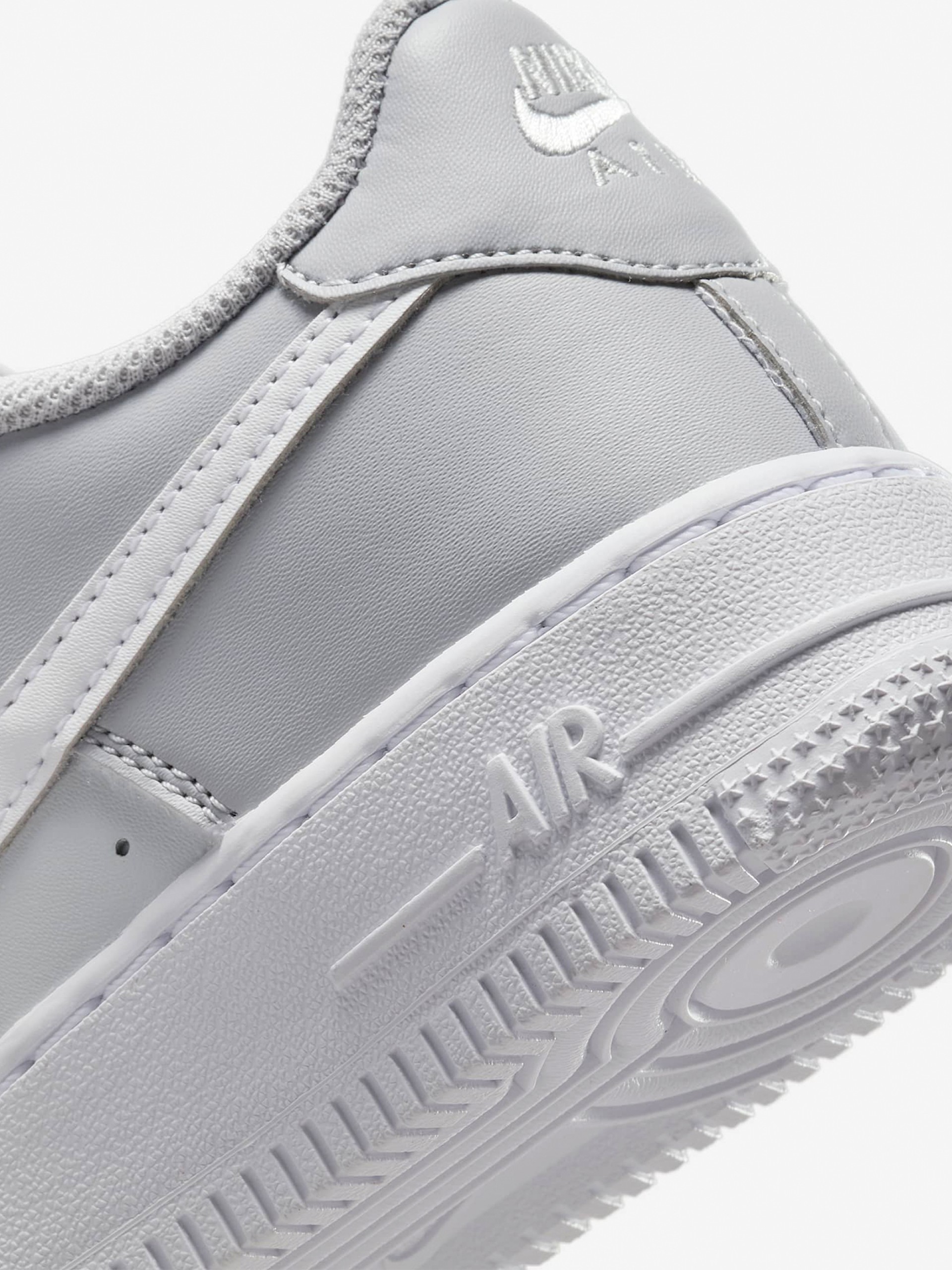 Zapatillas Nike Air Force 1 Grises Júnior