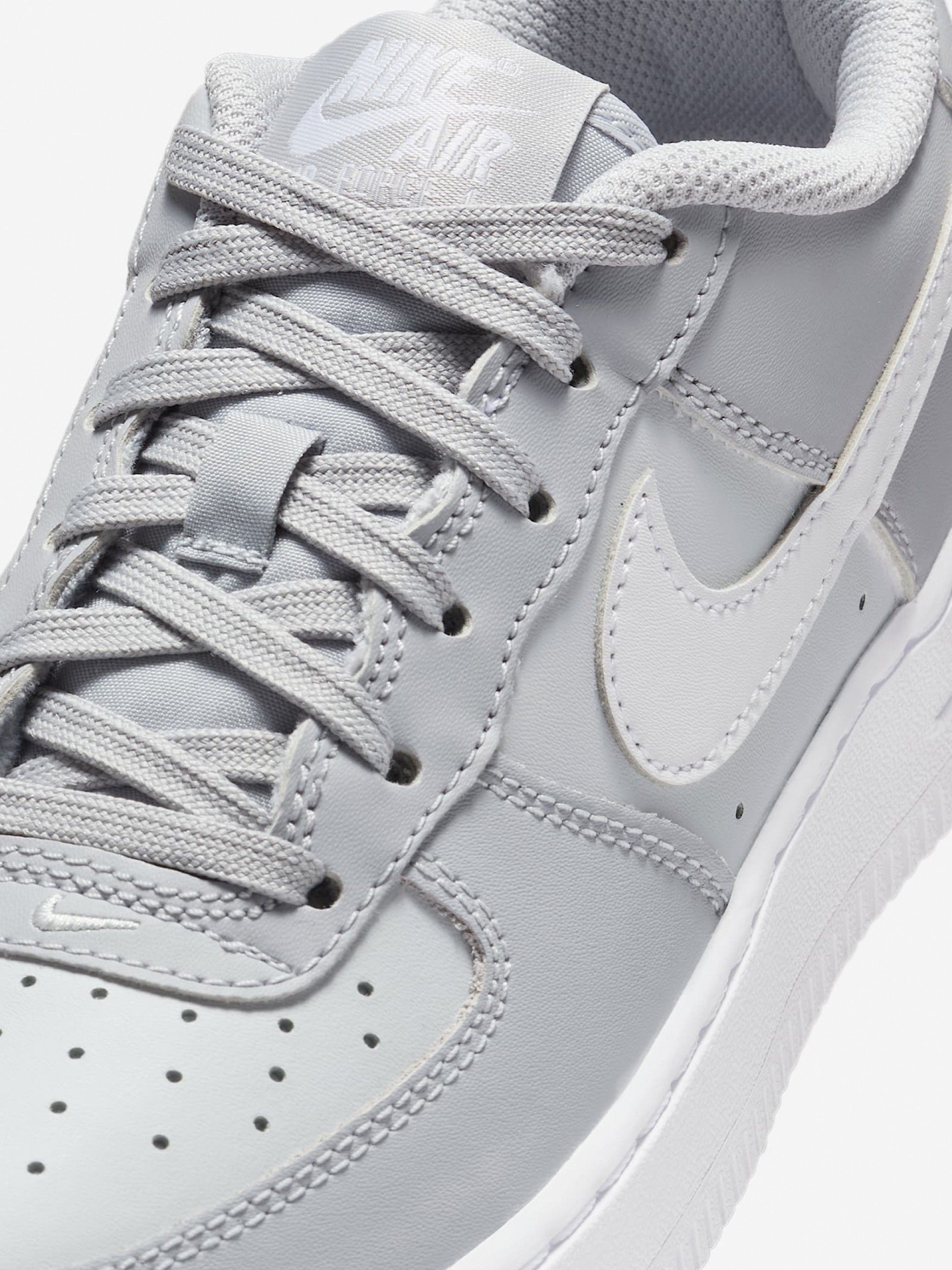 Zapatillas Nike Air Force 1 Grises Júnior