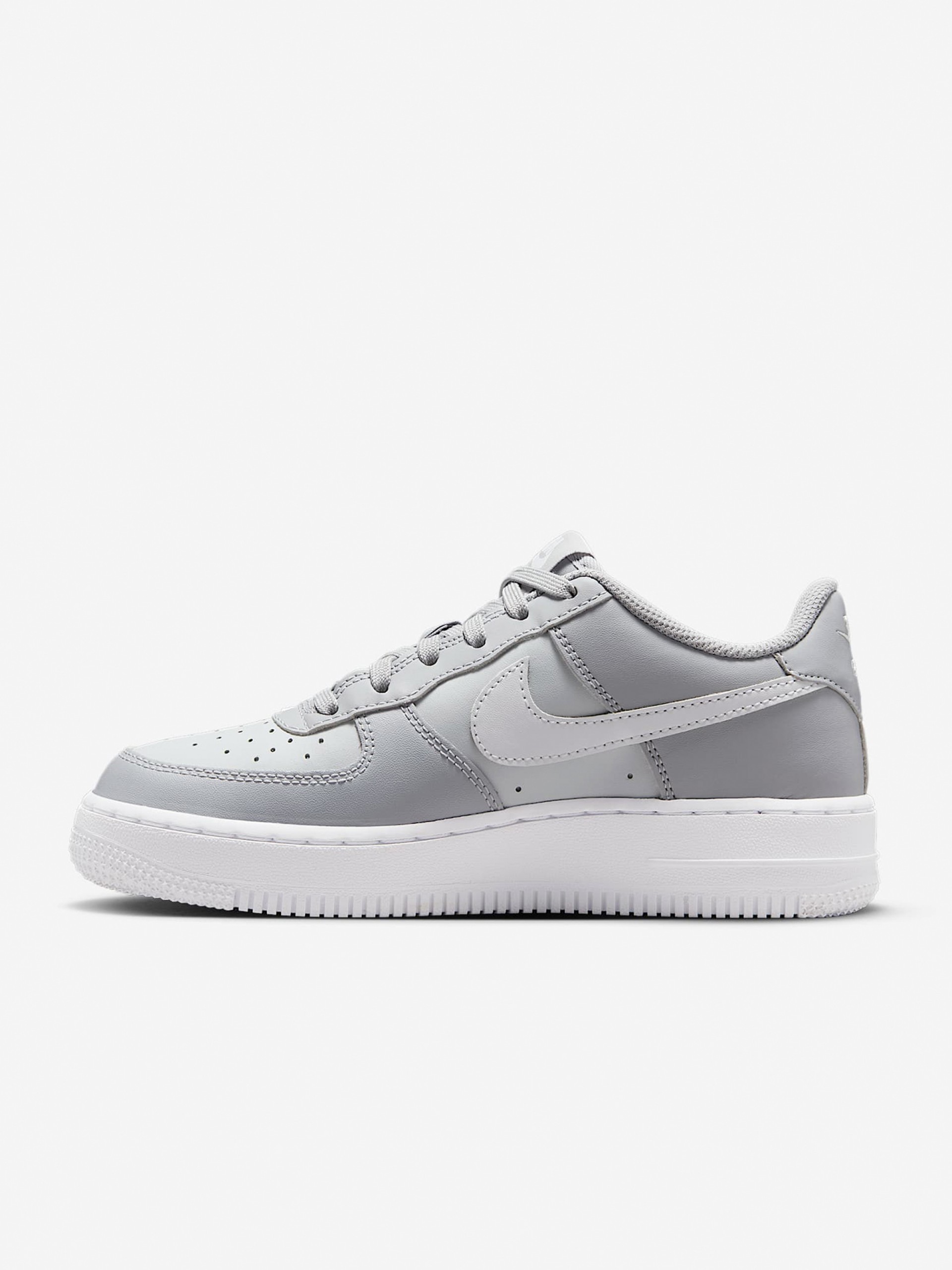 Zapatillas Nike Air Force 1 Grises Júnior
