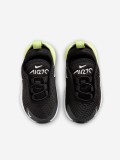 Sapatilhas Nike Air Max 270 Pretas e Verdes Para Beb