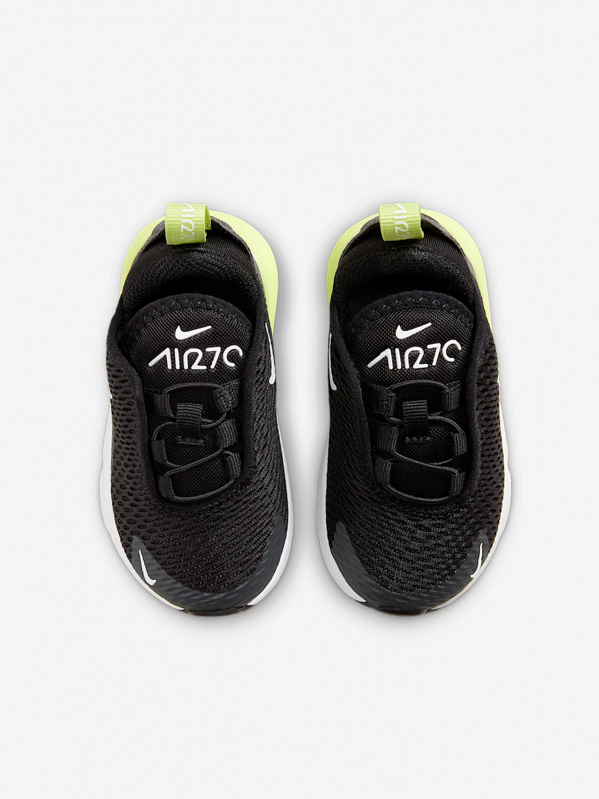 Sapatilhas Nike Air Max 270 Pretas e Verdes Para Bebé