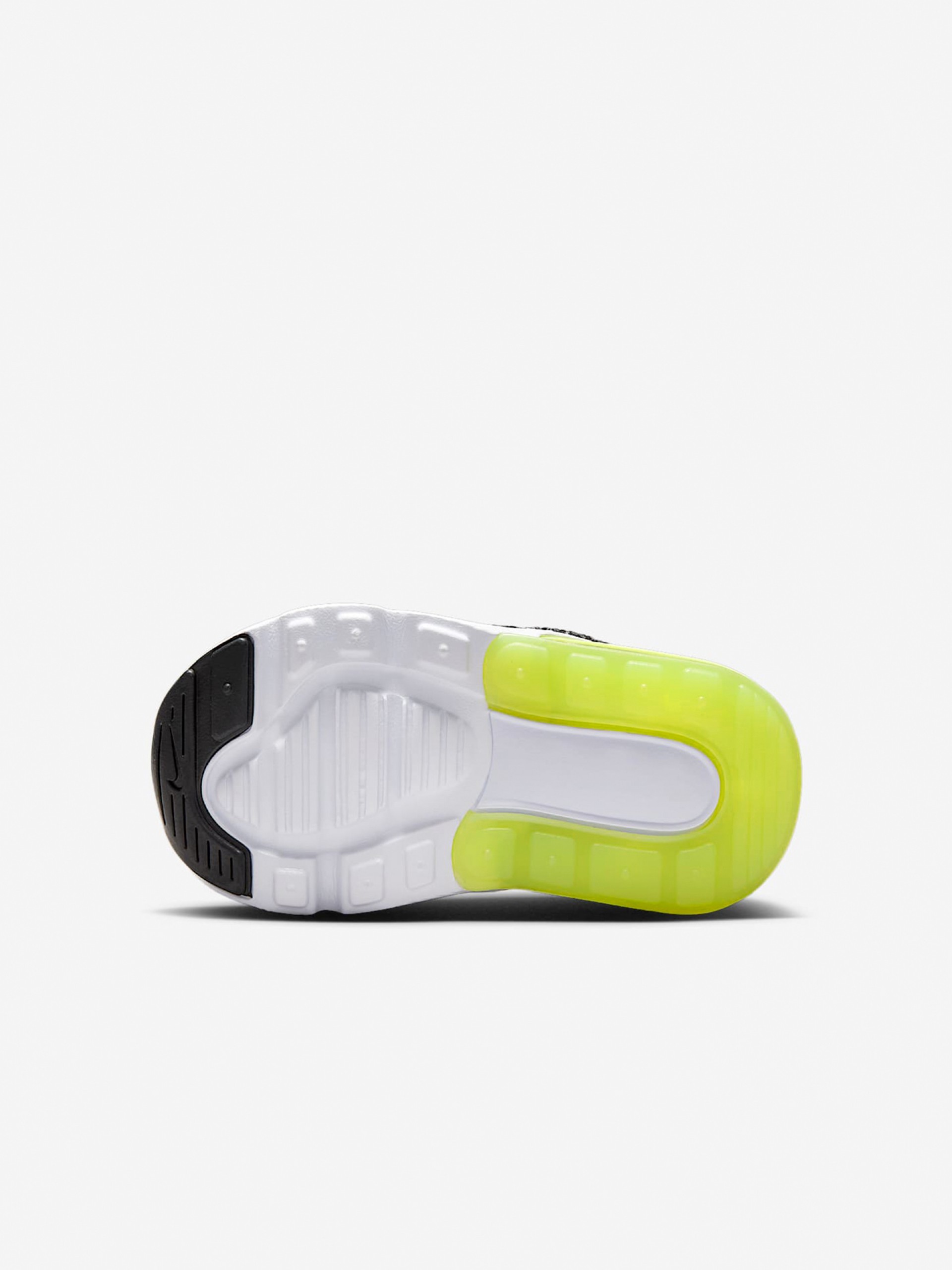 Sapatilhas Nike Air Max 270 Pretas e Verdes Para Bebé