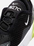 Sapatilhas Nike Air Max 270 Pretas e Verdes Para Beb