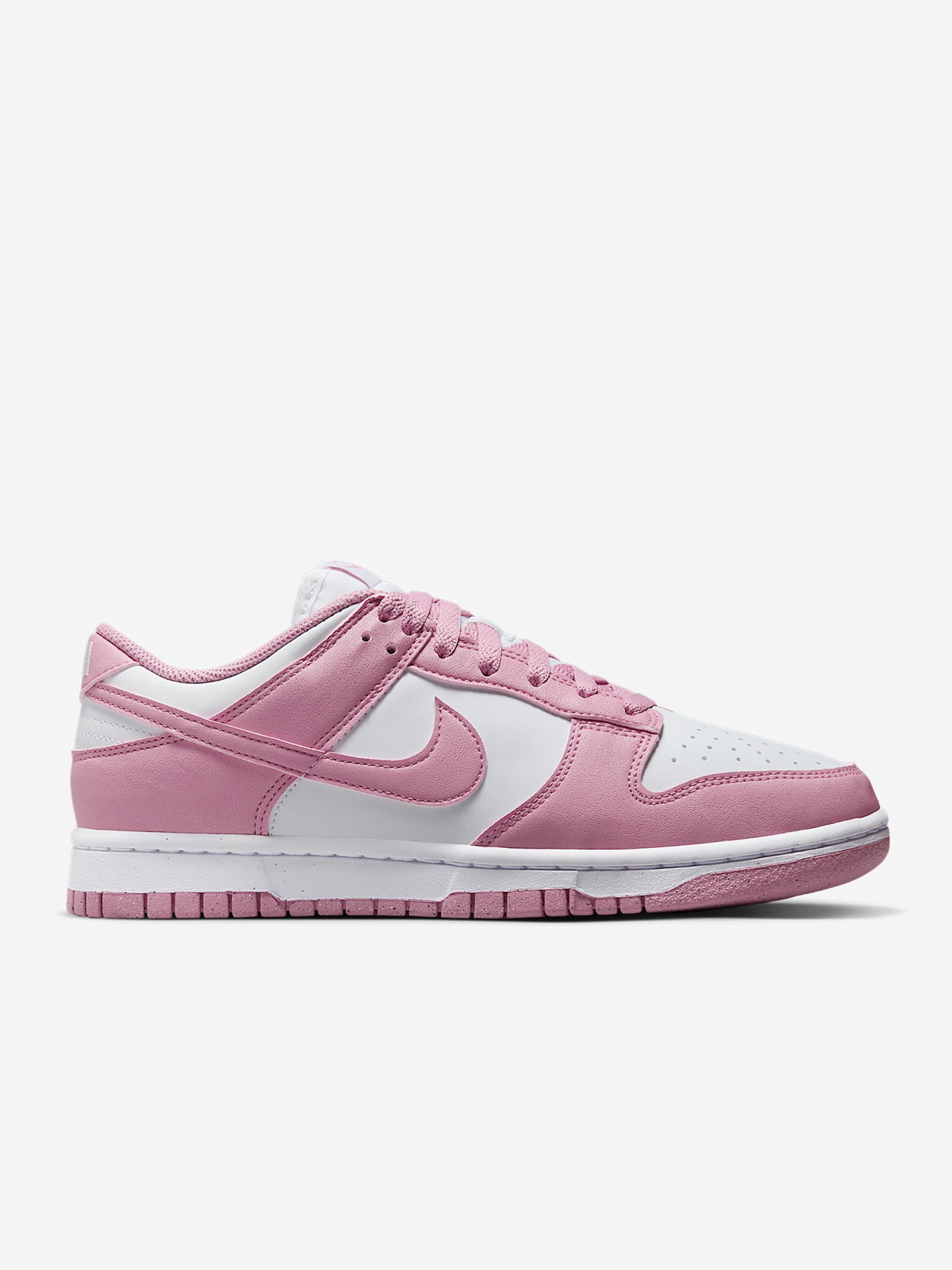 Sapatilhas Nike Dunk Low Next Nature Rosa e Brancas Para Mulher