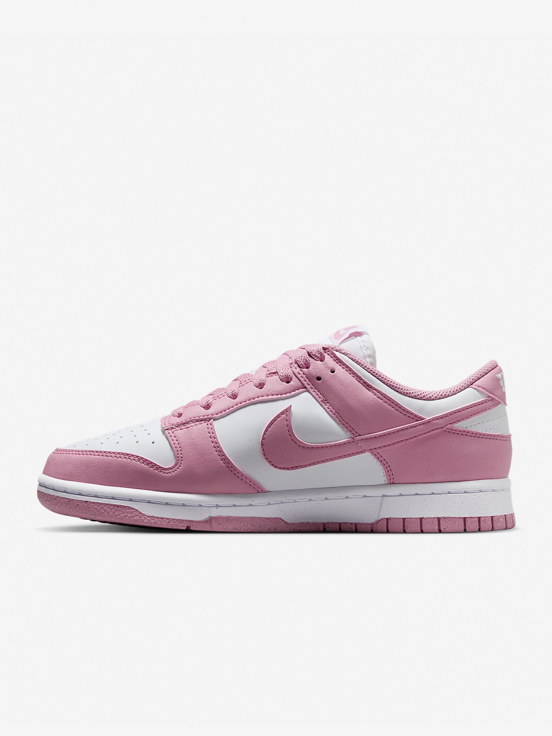 Sapatilhas Nike Dunk Low Next Nature Rosa e Brancas Para Mulher
