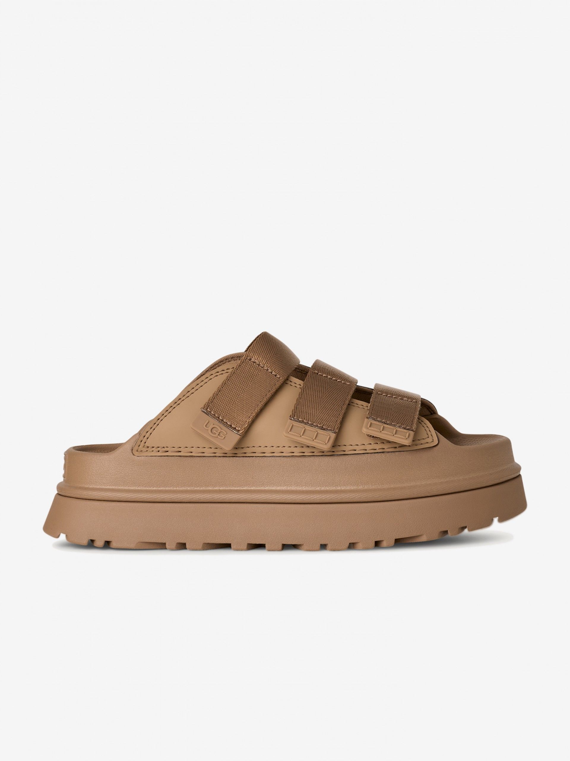 Ugg GoldenGlow Camel Slides For Women