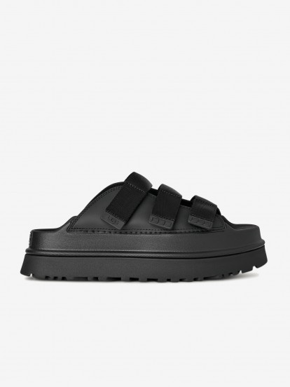 Chanclas Ugg GoldenGlow Negras Para Mujer Chanclas Ugg GoldenGlow Negras Para Mujer