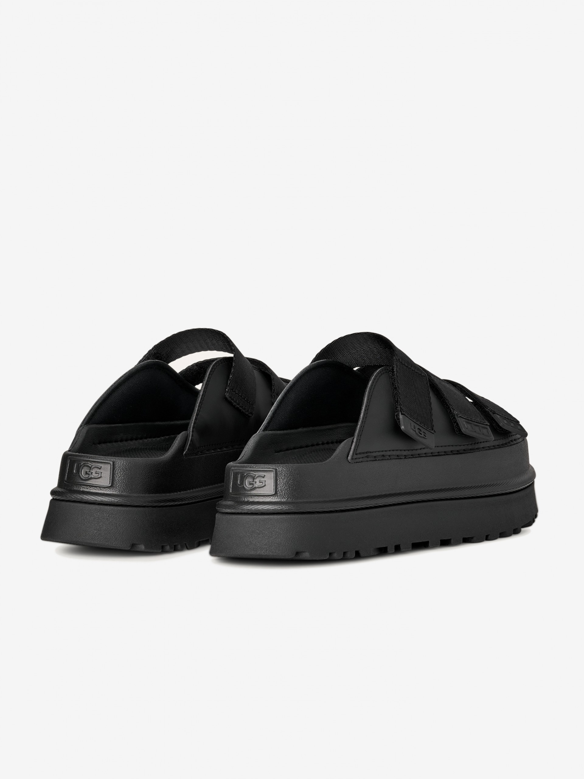 Ugg GoldenGlow Black Slides For Women