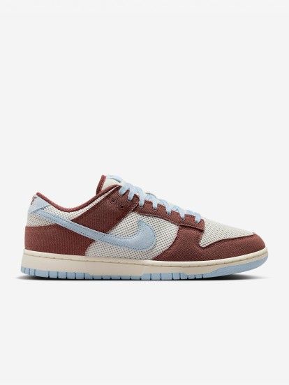 Nike Dunk Low Retro SE Brown and Blue Sneakers For Men