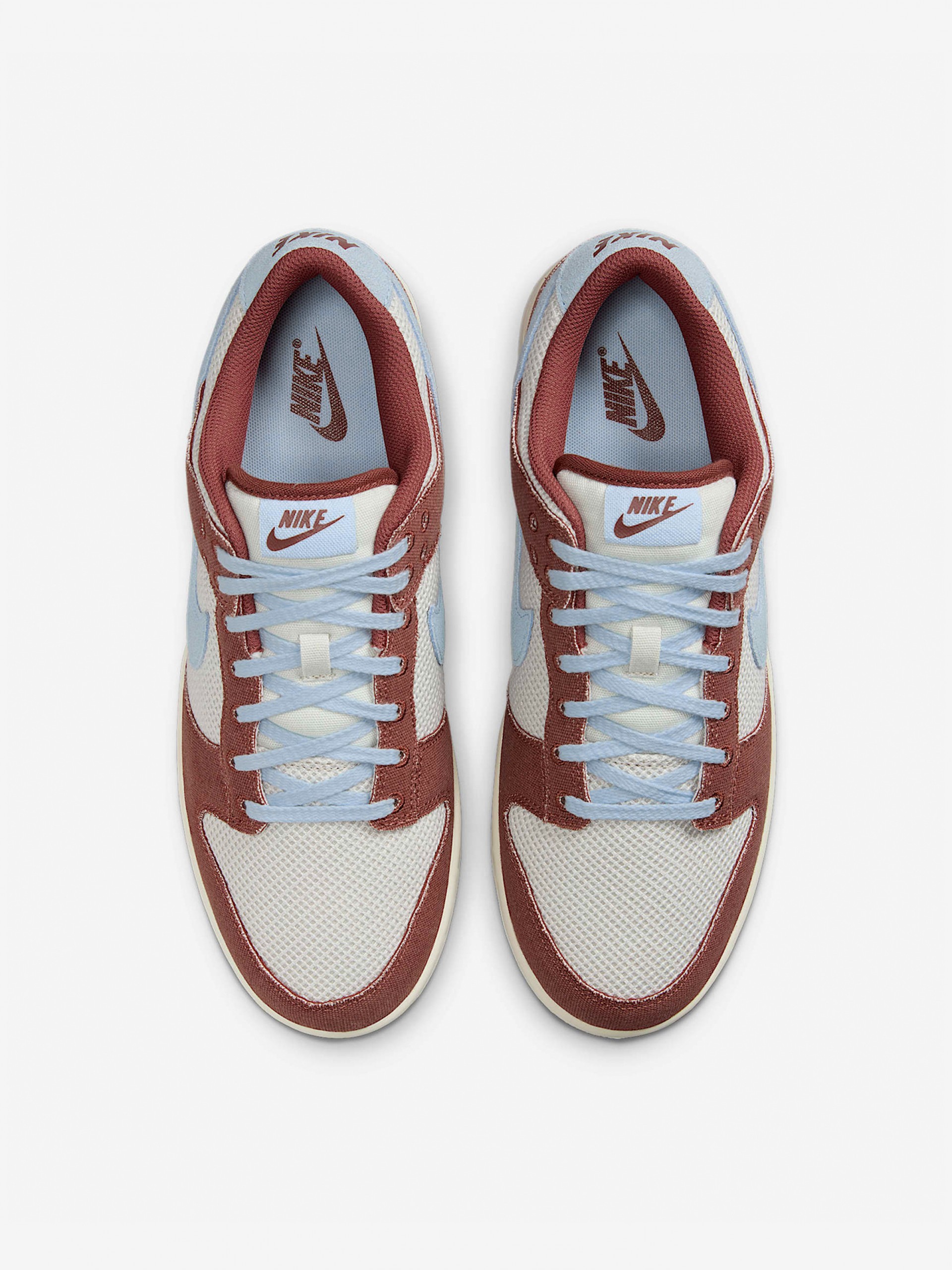 Sapatilhas Nike Dunk Low Retro SE Castanhas e Azuis Para Homem