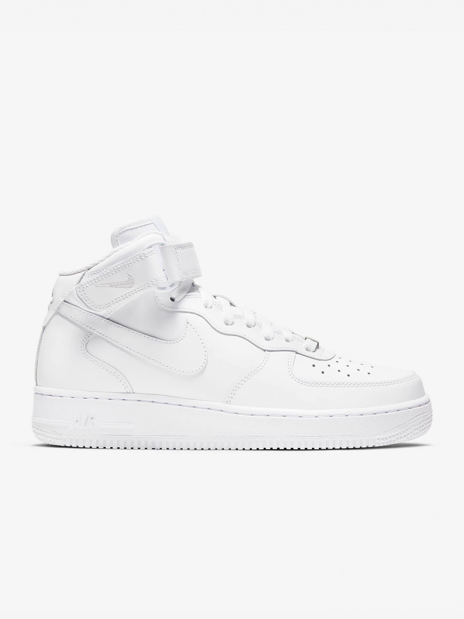 Sapatilhas Nike Air Force 1 07 Mid Brancas Para Mulher