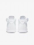 Sapatilhas Nike Air Force 1 07 Mid Brancas Para Mulher
