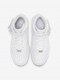 Sapatilhas Nike Air Force 1 07 Mid Brancas Para Mulher