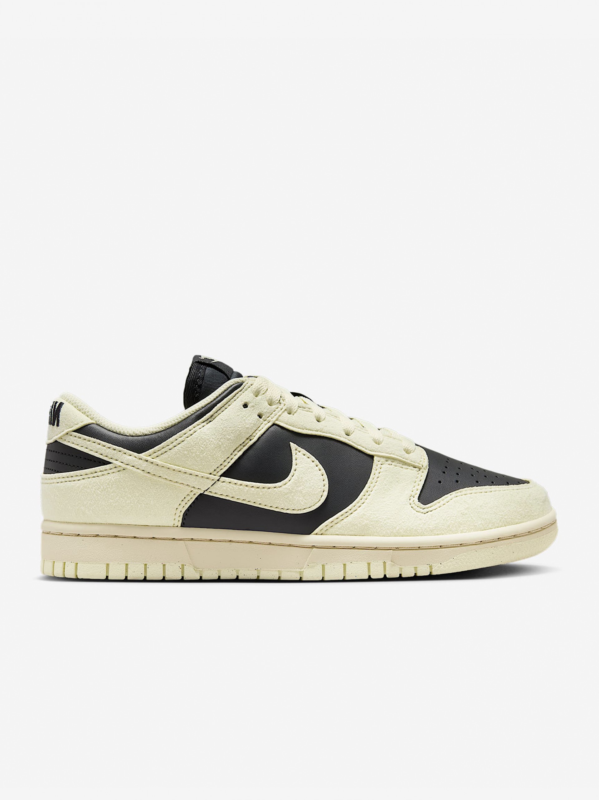 Sapatilhas Nike Dunk Low Amarelas e Pretas Para Mulher