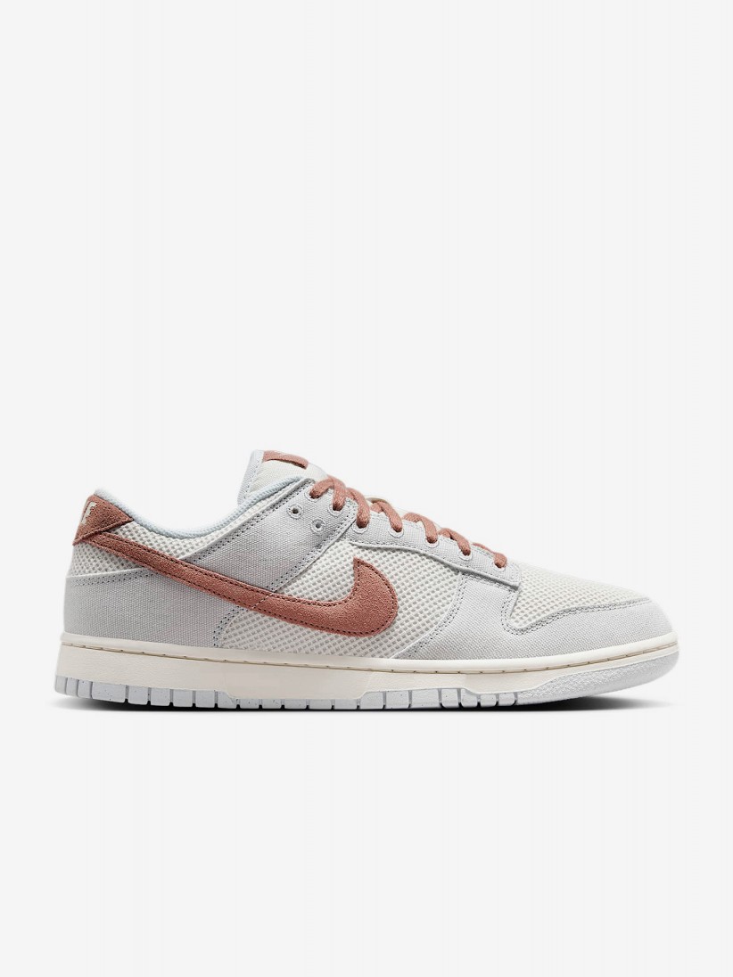 Nike Dunk Low Retro SE Grey and Brown Sneakers For Men