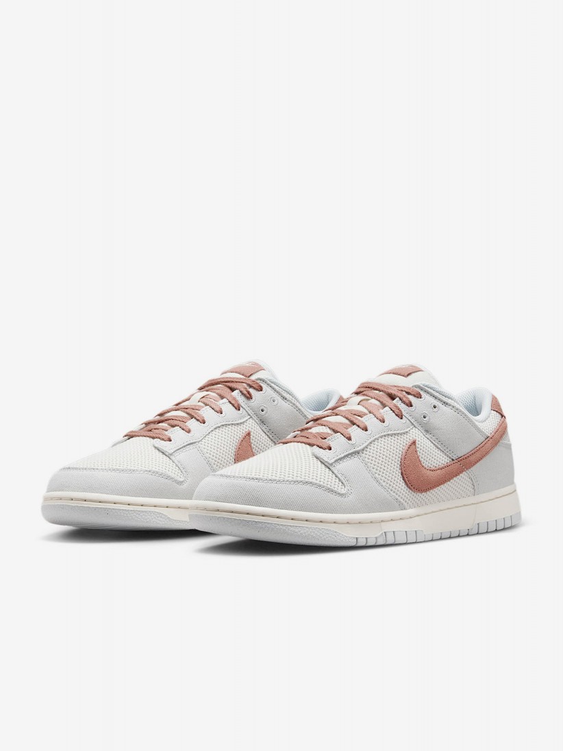 Nike Dunk Low Retro SE Grey and Brown Sneakers For Men