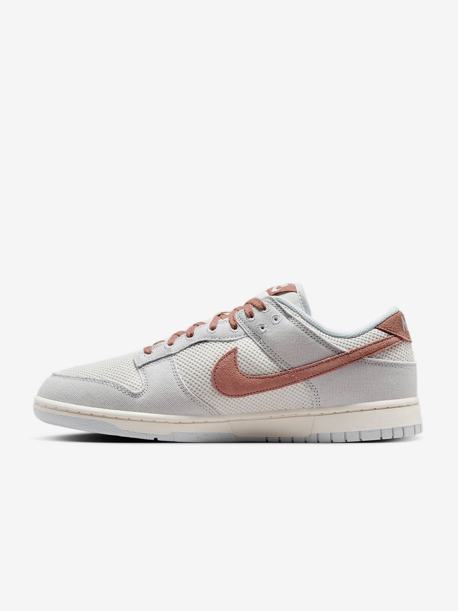 Sapatilhas Nike Dunk Low Retro SE Cinzentas e Castanhas Para Homem