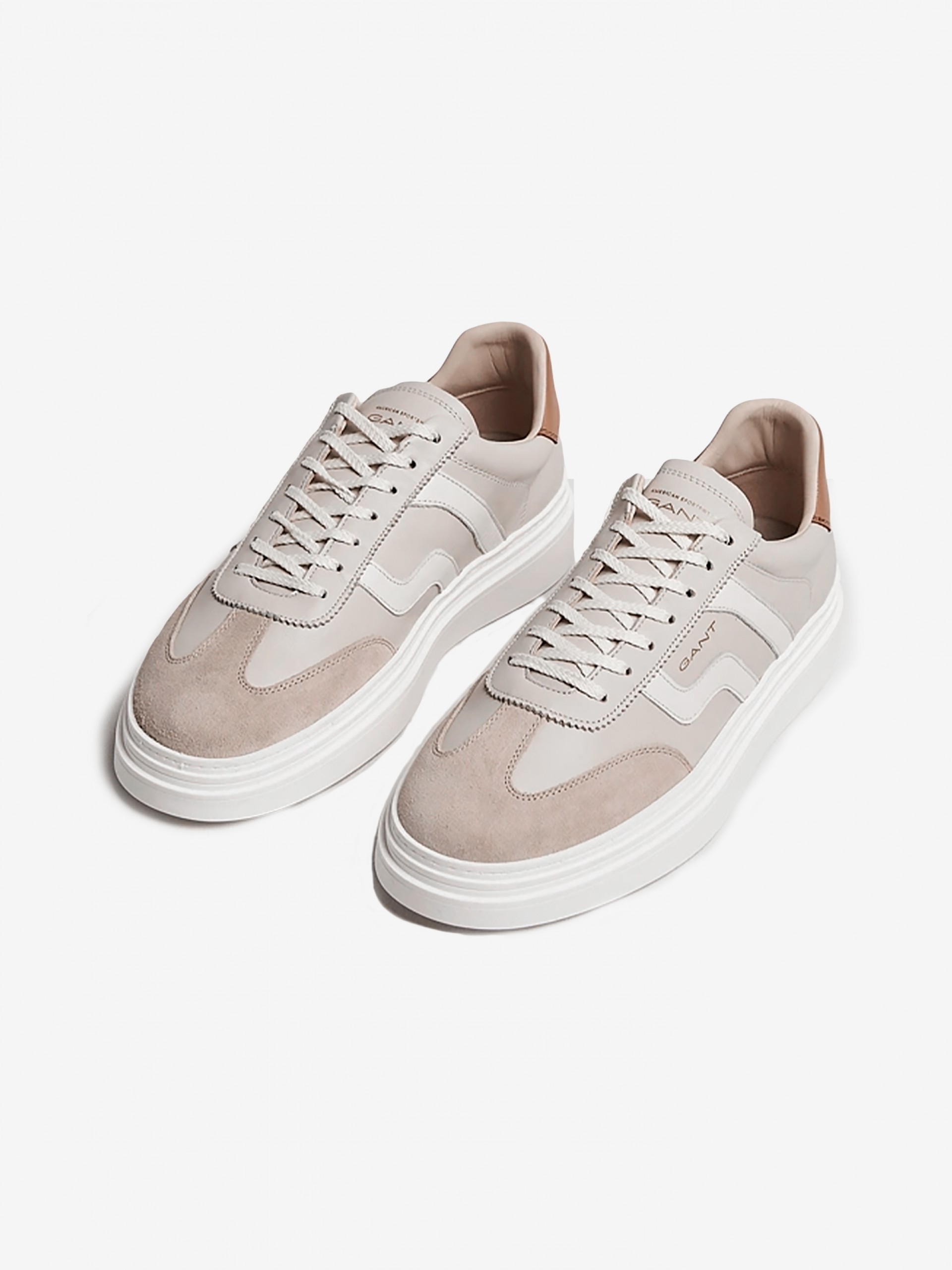 Zapatillas Gant Cuzmoon Beige y Grises