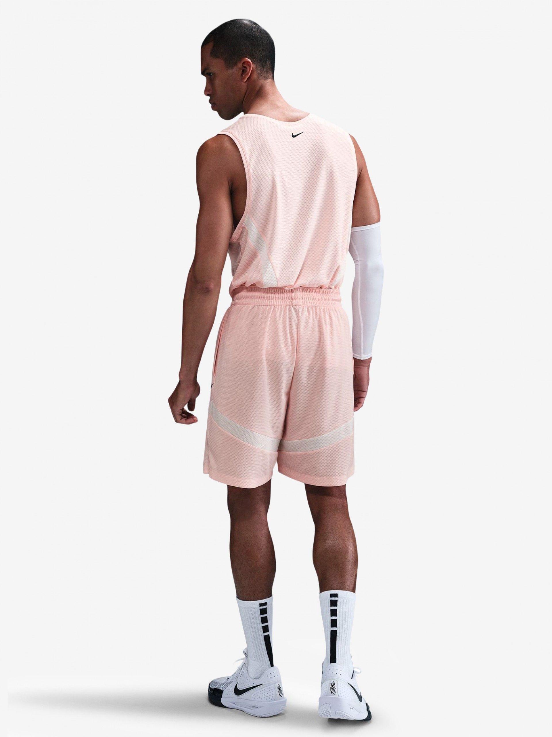 Nike Icon Dri-FIT 20cm Pink Basketball Shorts For Men