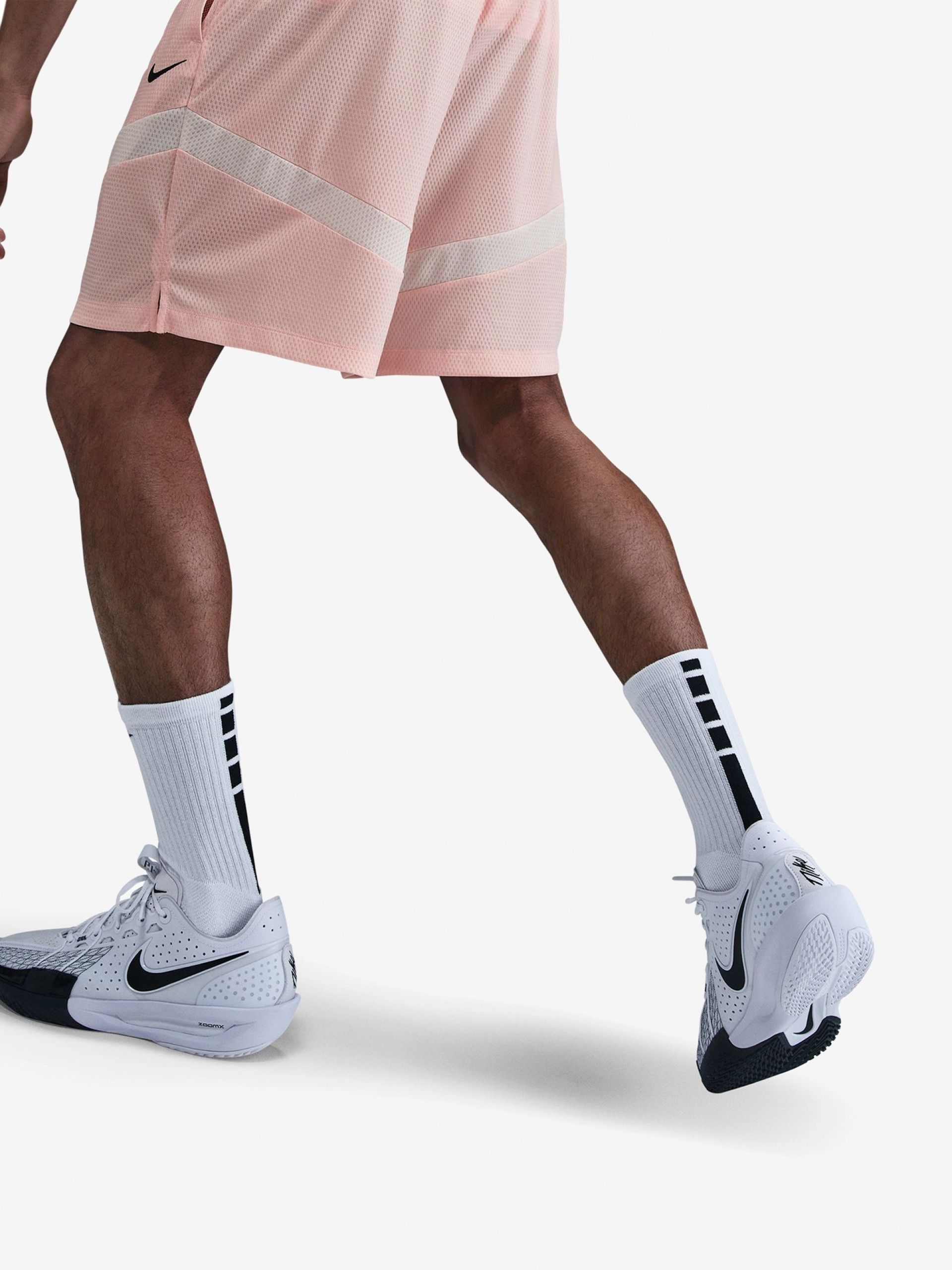 Nike Icon Dri-FIT 20cm Pink Basketball Shorts For Men