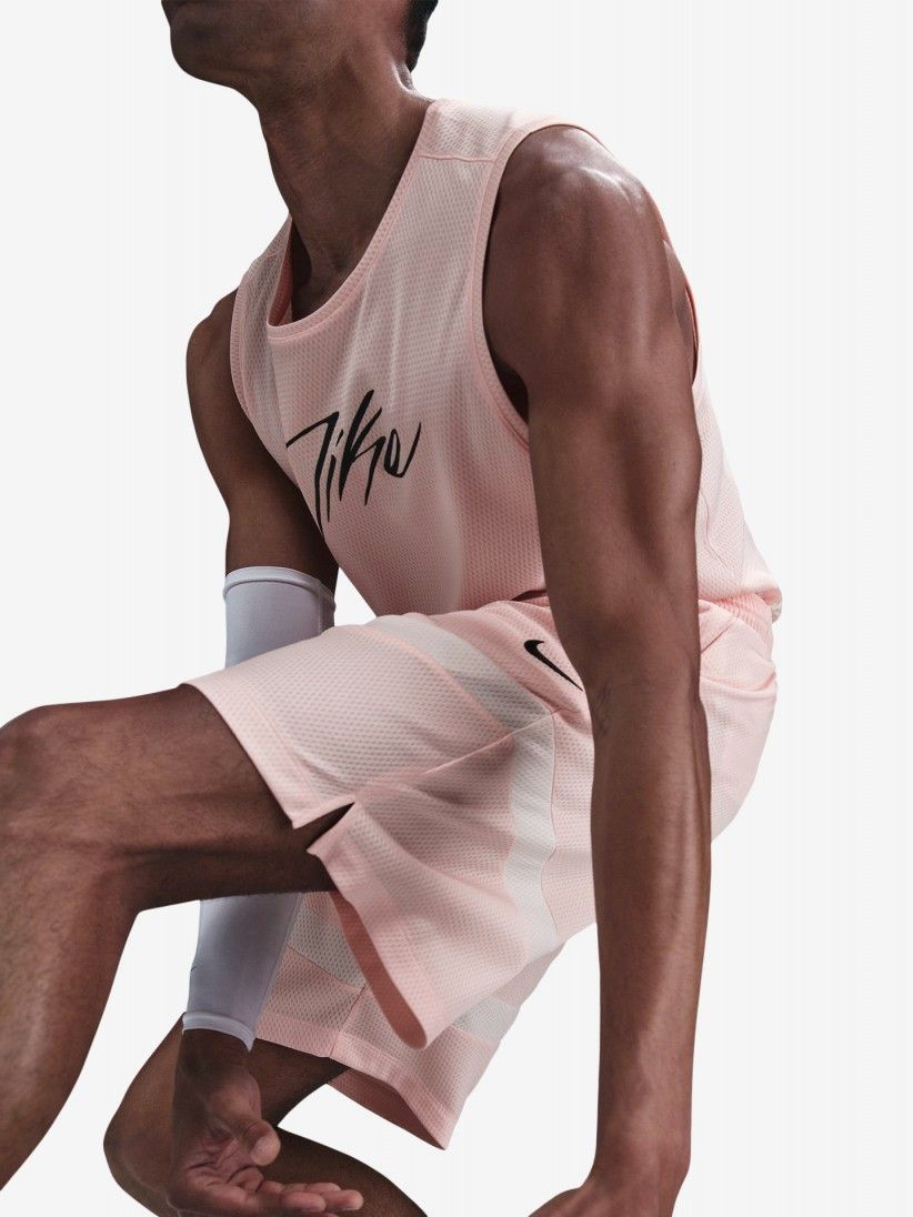 Nike Icon Dri-FIT 20cm Pink Basketball Shorts For Men