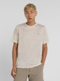 Camiseta New Balance Athletics Printed Beige