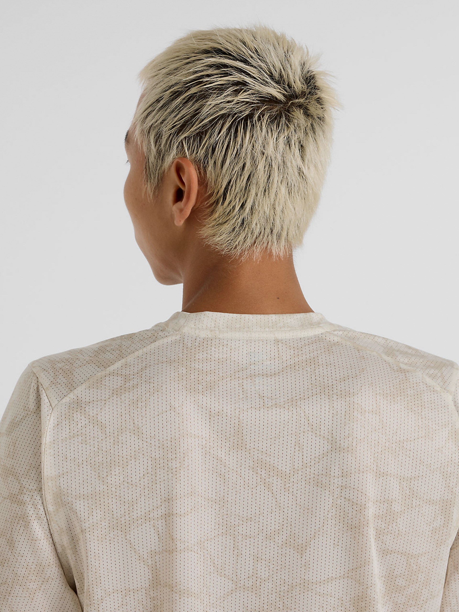 T-shirt New Balance Athletics Printed Bege