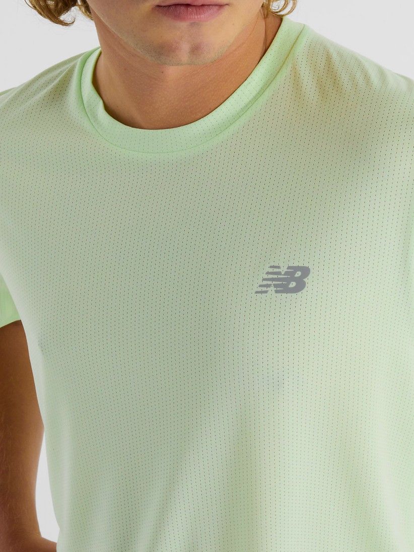 T-shirt New Balance Athletics Verde