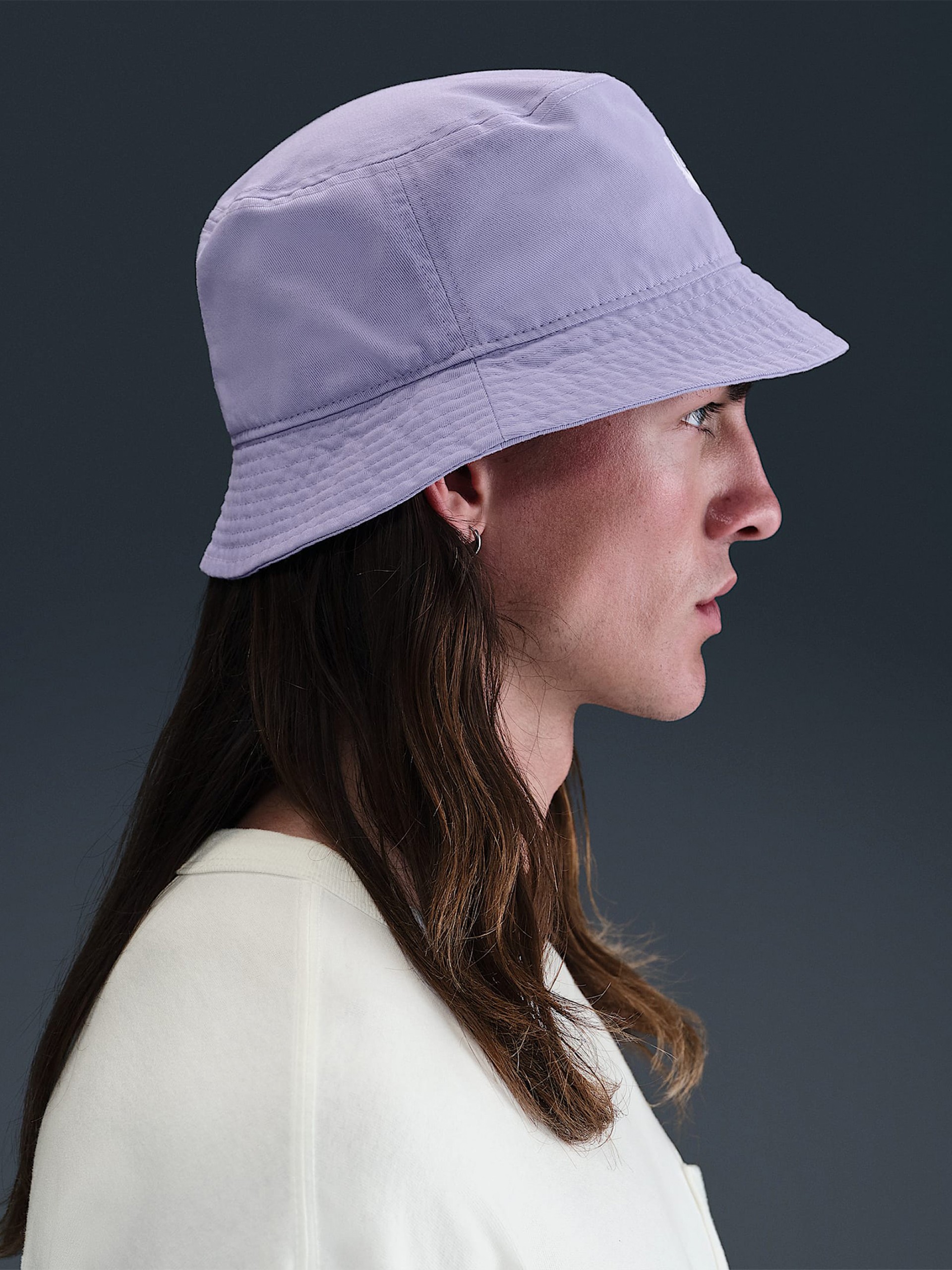 Sombrero Nike Apex Futura Lila Con Efecto Lavado