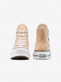 Converse Chuck Taylor All Star Lift Platform Beige Sneakers