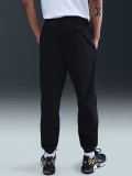 Calas Nike Club Cuffed Brushed Fleece Pretas Para Homem