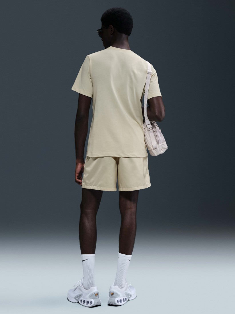 T-shirt Nike Sportswear 12MO Futura Bege Para Homem