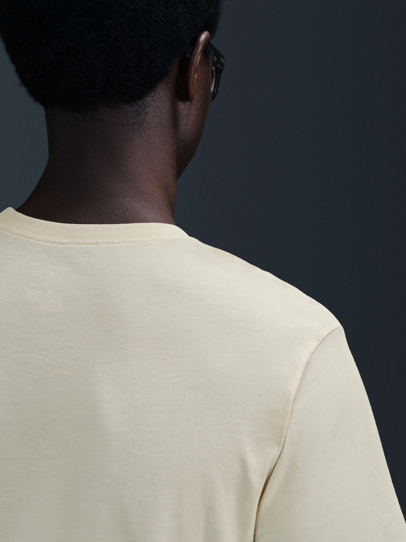 T-shirt Nike Sportswear 12MO Futura Bege Para Homem