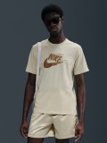 T-shirt Nike Sportswear 12MO Futura Bege Para Homem