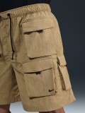 Nike Tech Woven Cargo Beige Shorts For Men