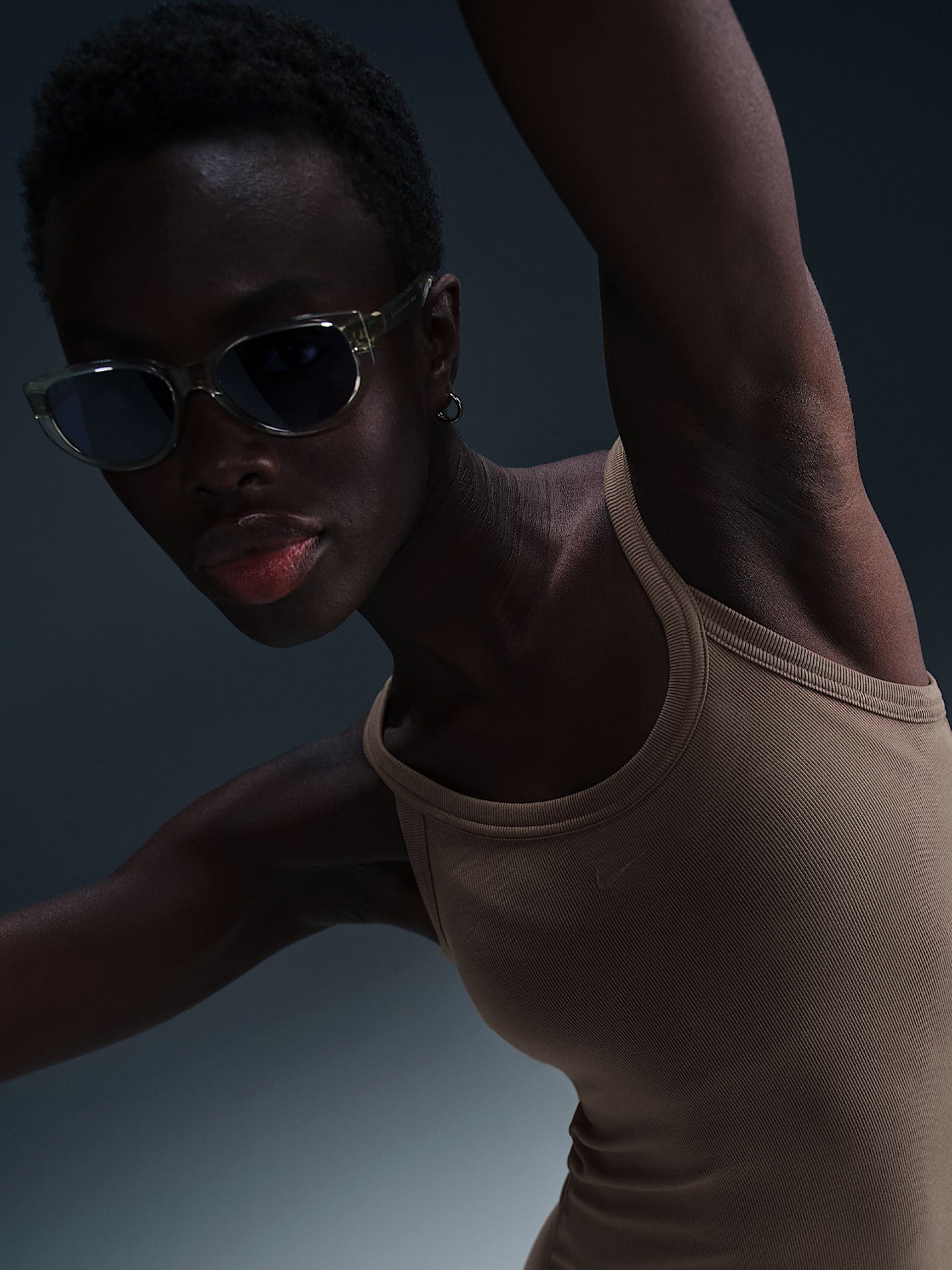 Nike Sportswear Chill Knit Brown Dress For Women