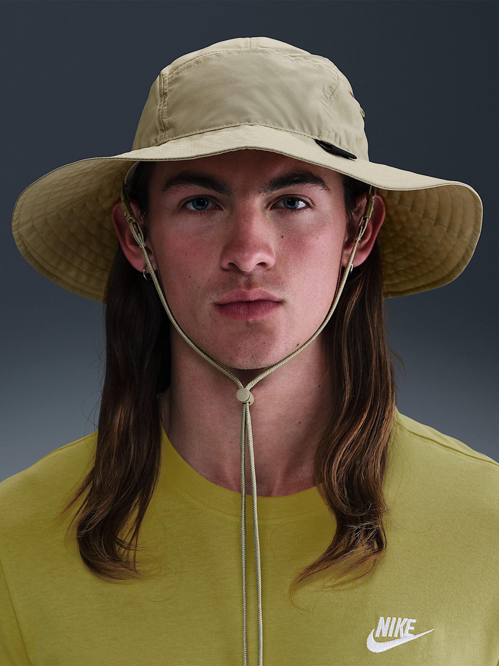 Sombrero Nike Apex Beige De Visera Amplia