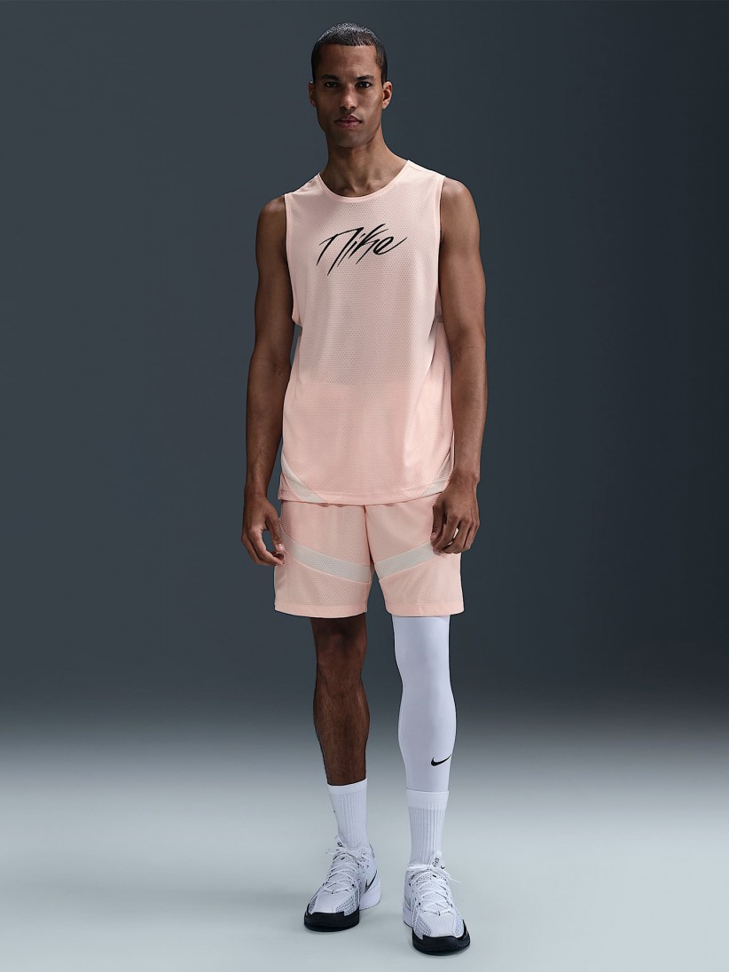 Nike Icon Dri-FIT Pink Basketball Tank For Men