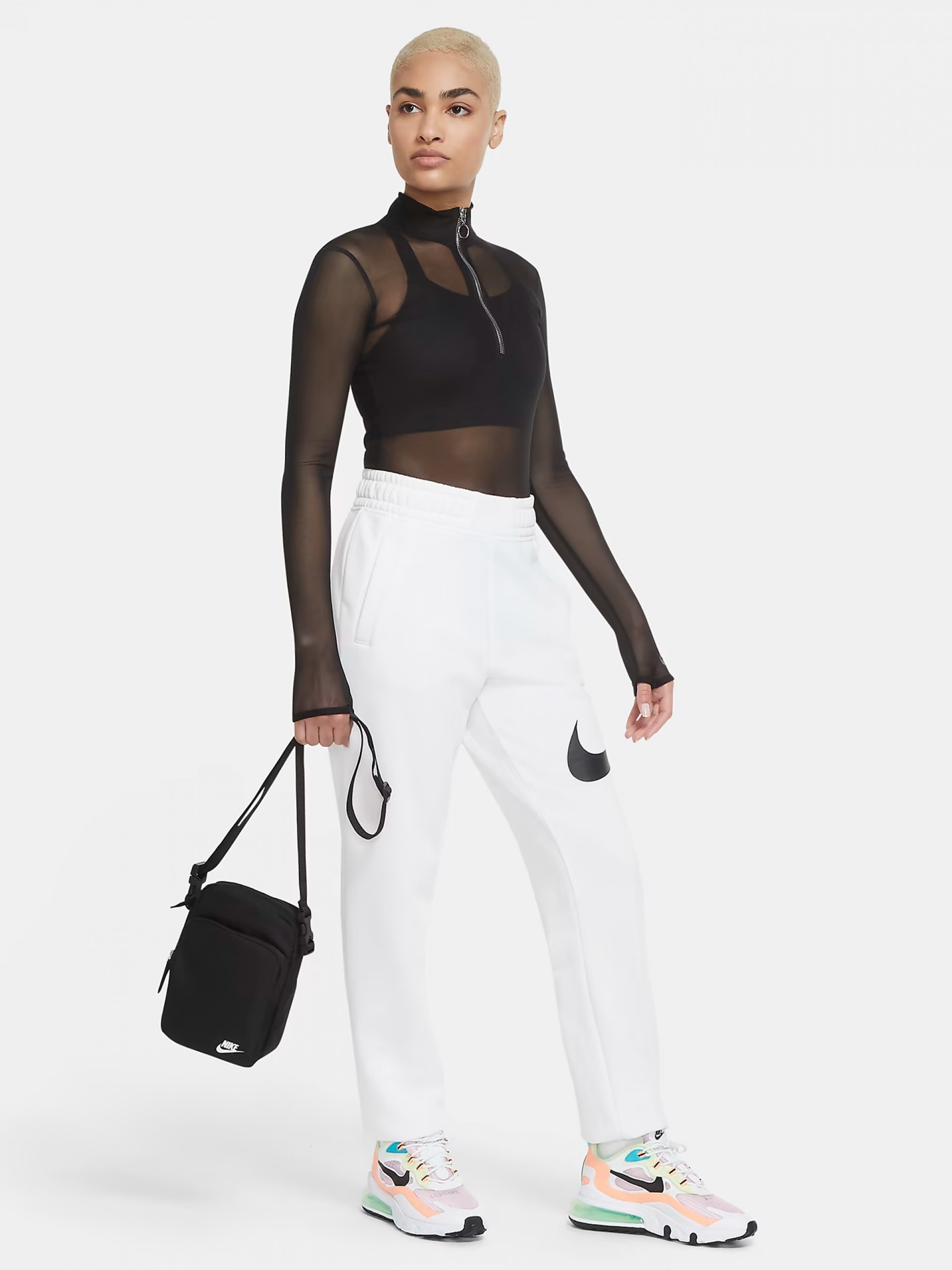 Nike Heritage Black Crossbody Bag