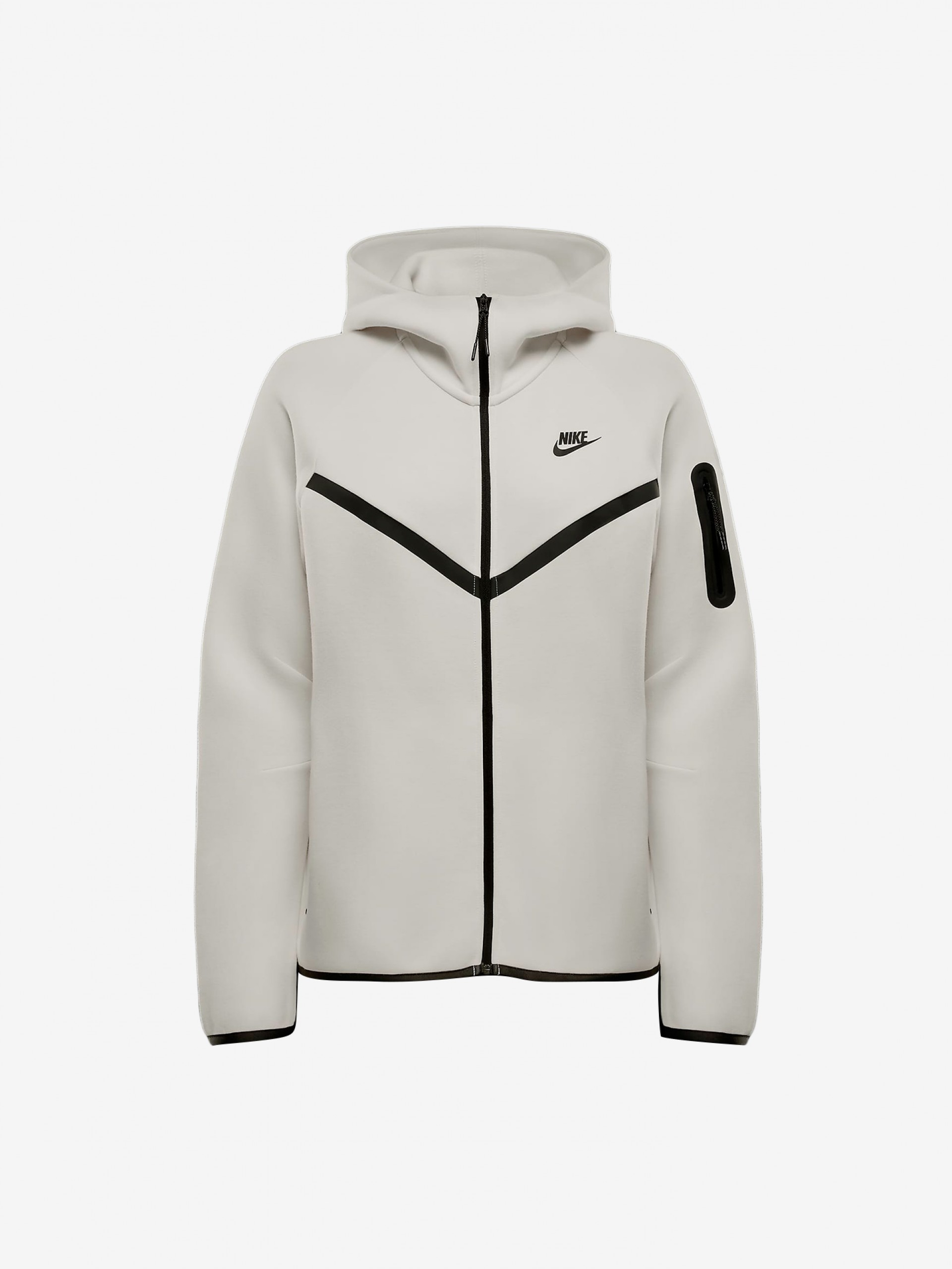 Chaqueta con Capucha Nike Sportswear Tech Fleece Windrunner Beige Para Mujer