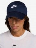 Bon Nike Club Azul Marinho Com Efeito Lavado