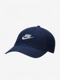 Bon Nike Club Azul Marinho Com Efeito Lavado