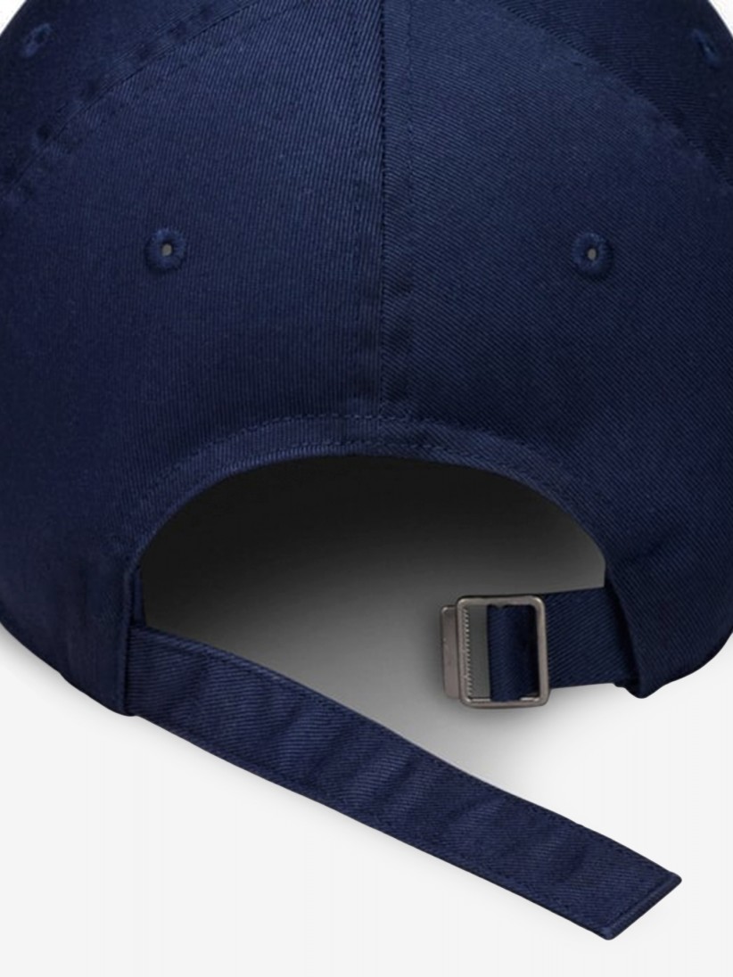 Bon Nike Club Azul Marinho Com Efeito Lavado